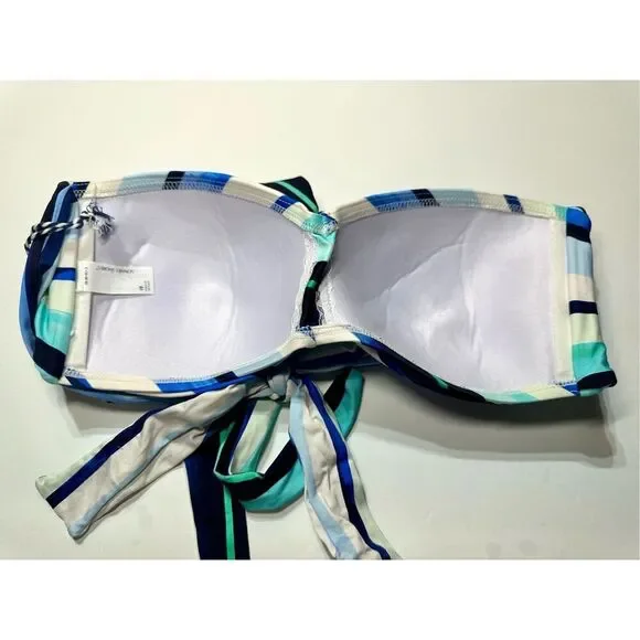 Sonnet Shores NWT size 10 bikini swim top bandeau - Picture 8 of 8
